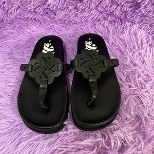Sam Edelman Black Slide Sandals